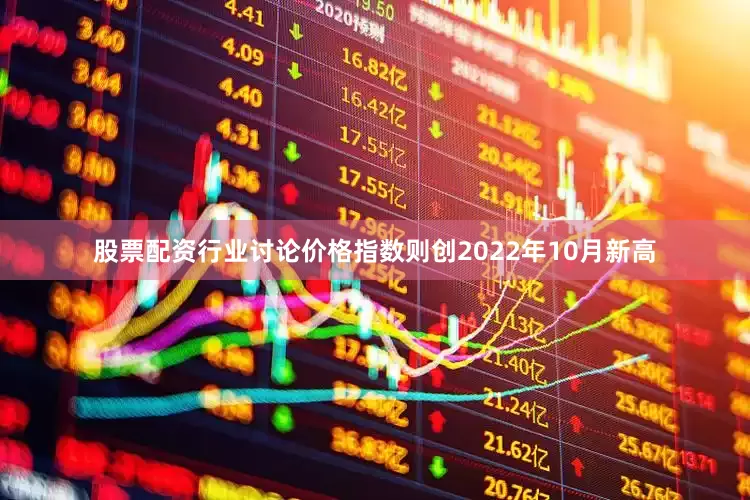 股票配资行业讨论价格指数则创2022年10月新高